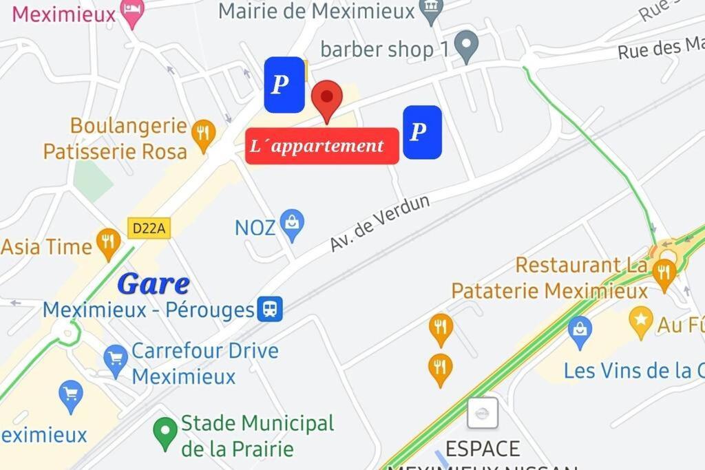 Bel Appartement Meximieux Centre Ville 2 Chambres エクステリア 写真